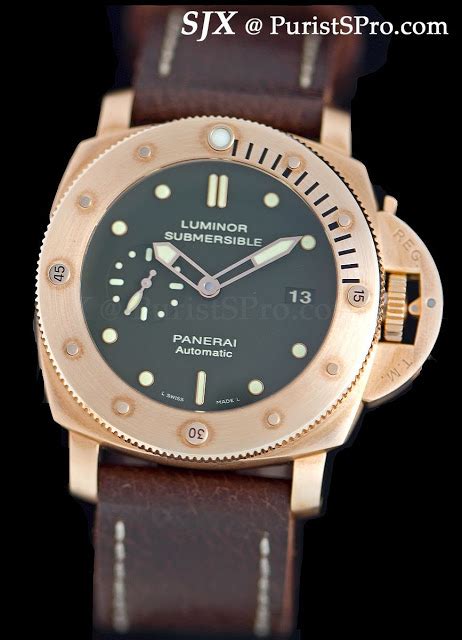 Exploring The Patina Of The Panerai Submersible .